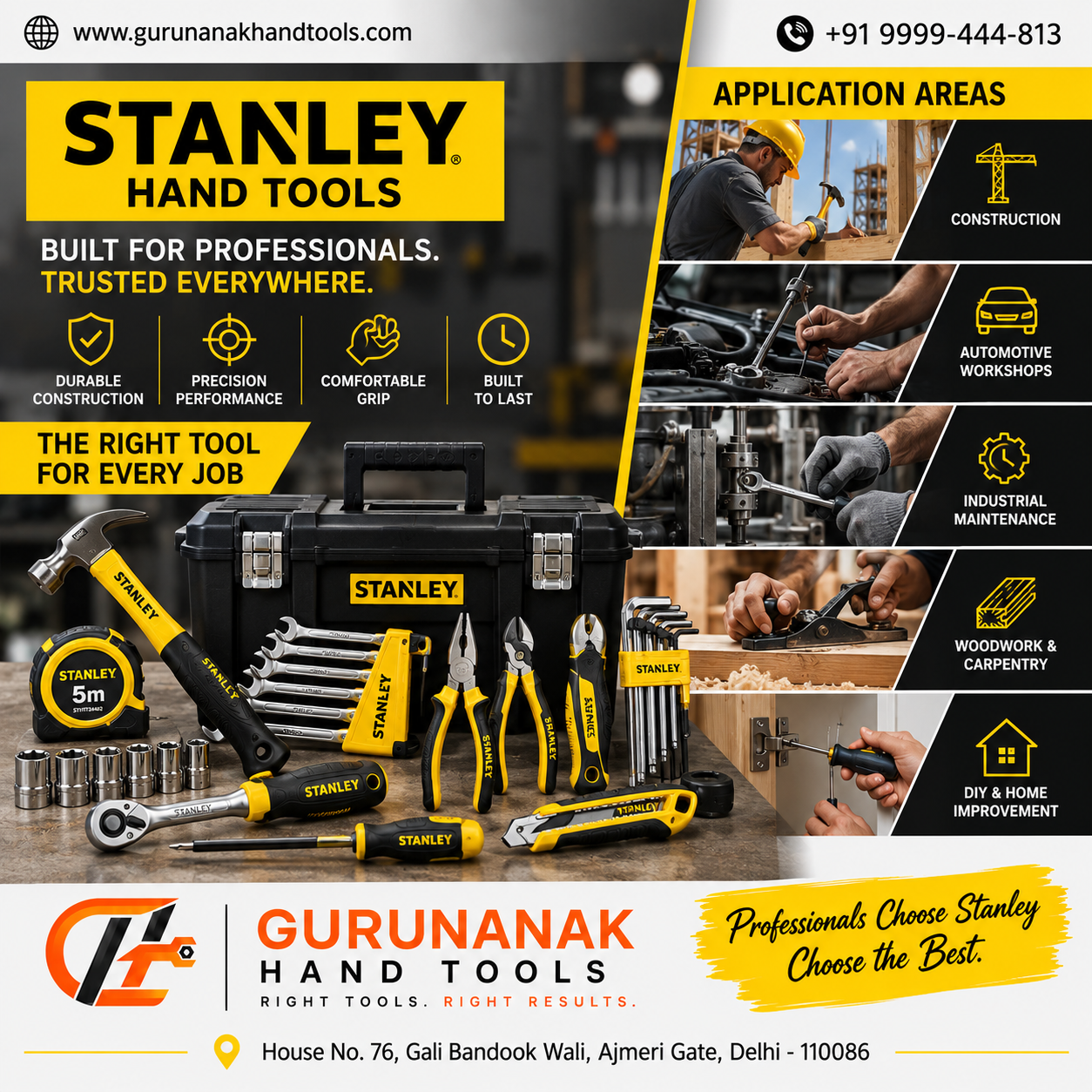 Stanley Hand Tools in Delhi